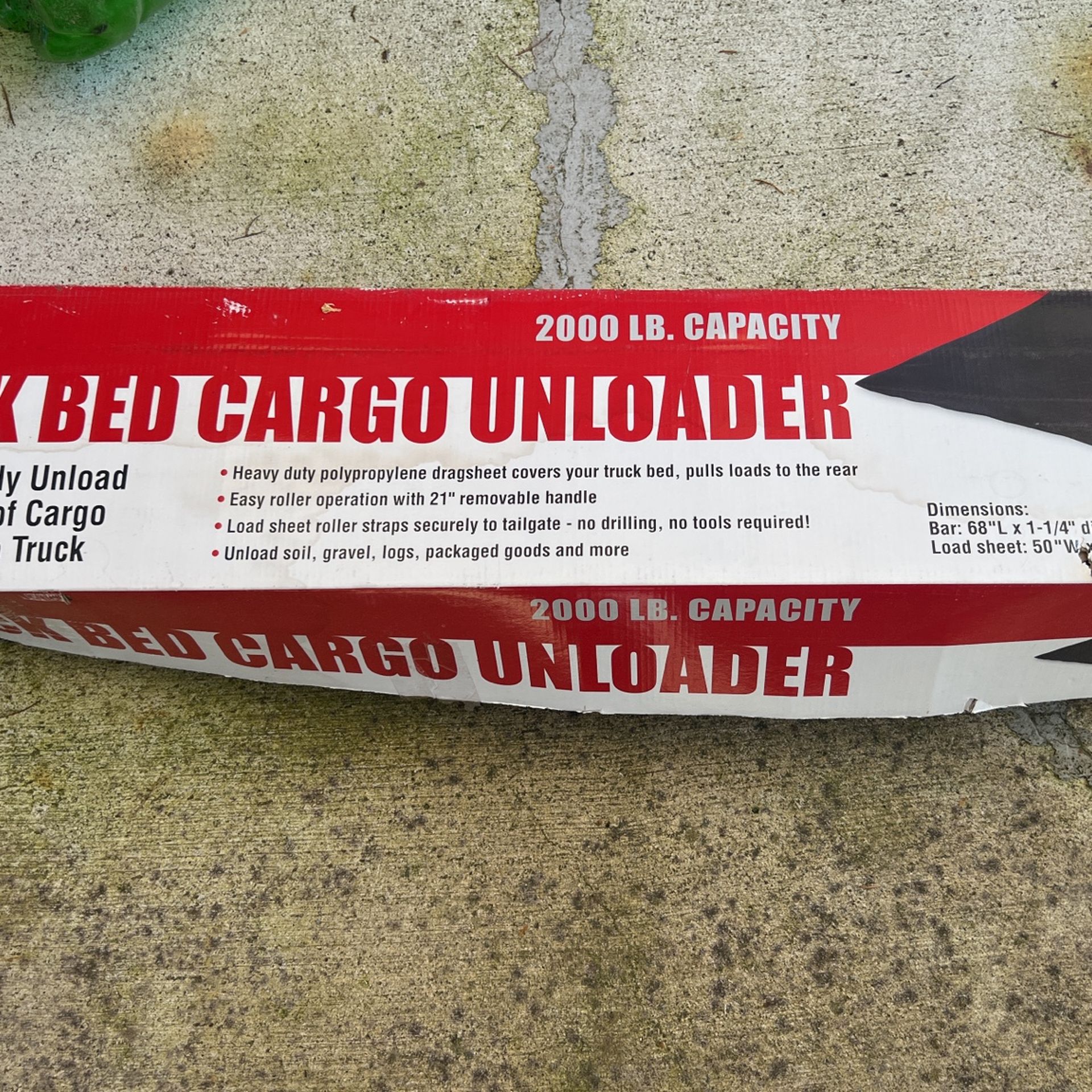 Truck Bed Cargo Unloader Haul Master