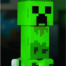Minecraft Creeper Fridge Mini Green Figural Thermoelectric Cooler 