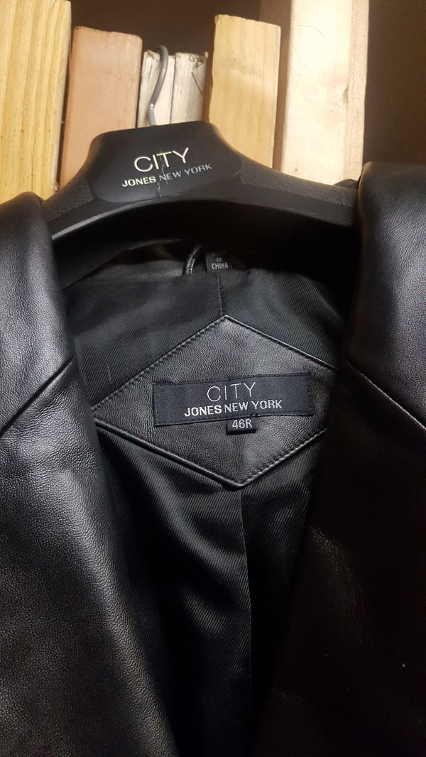Men S Jones New York Leather Jacket For In San Go Ca Offerup