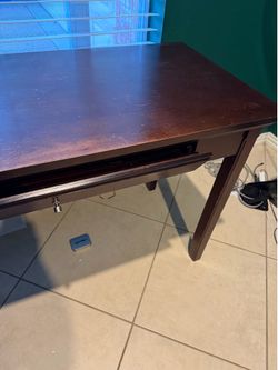 Wood desk