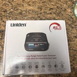 Uniden R3 radar detector
