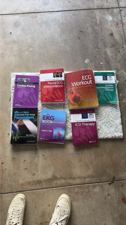 Cardiac Pacing, EKG , ECD Books 