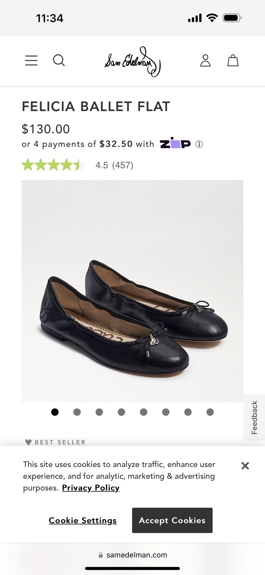 Sam Edelman Flats