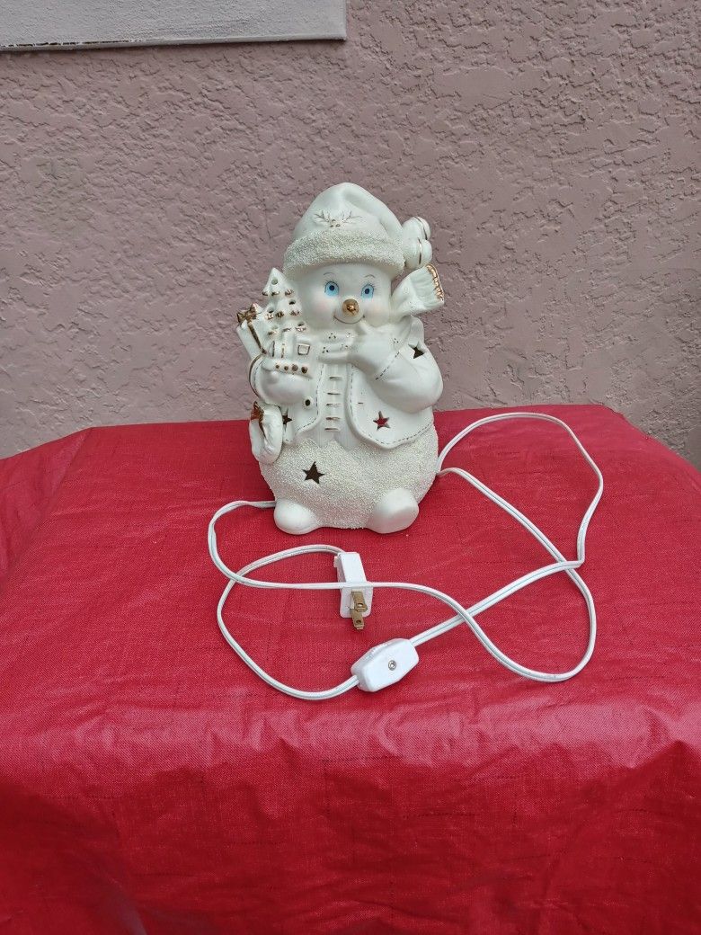 Vintage International Ceramic Snowman