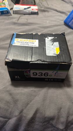 Hp 936e replacement xl ink cartridges all 4 colors