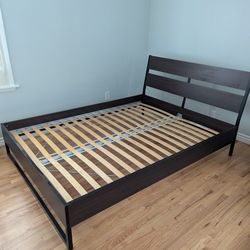 Ikea Trysil Queen Bed Frame With Slats
