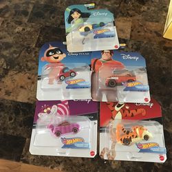 Disney hot Wheels