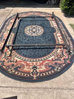 Twin/Full adjustable metal bed frame