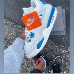 Jordan 4 Military Blue 