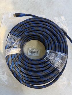 Cable Vantage HDTV 100ft Braided HDMI Cable