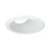 HALO 456 Series 6 in. White Recessed Sloped Ceiling Trim with Baffle