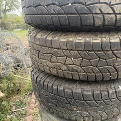 4 Rines y llantas 245/75r17