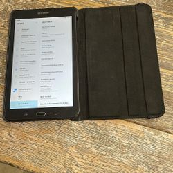 Samsung Tab E 8” 16GB With Case $45