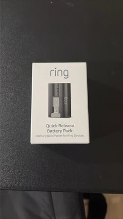 Ring Quick Release Battery Pack