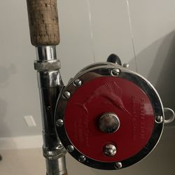 Penn Special Senator 6/0 114h with Custom rod