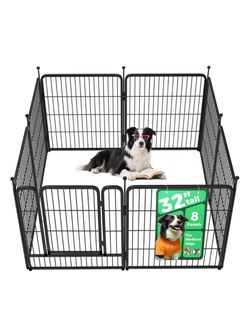 Dog playpen exercise 8 panels L31.5 H32