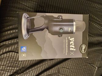 Blue Yeti X Professional USB Microphone (Open Box / Unused)