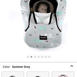 Acrabros Infant Car Seat Cover