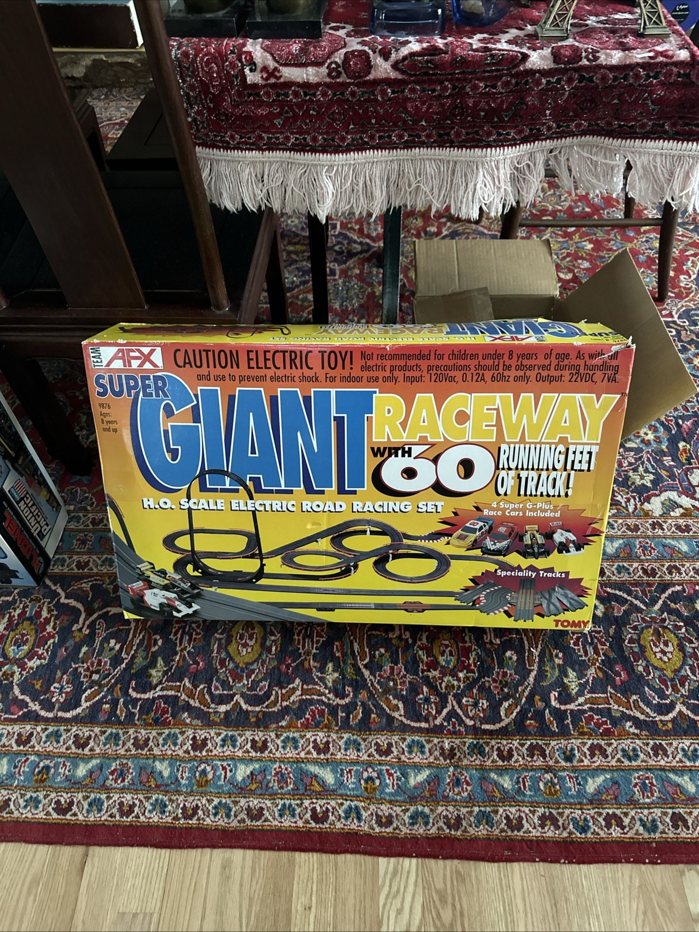 Tomy Super Giant AFX Raceway 60 Feet Track