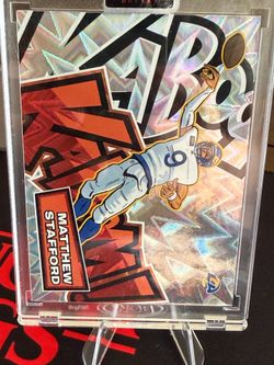 Panini Absolute 2025 Matthew Stafford Los Angeles Rams Kaboom! #15 Football