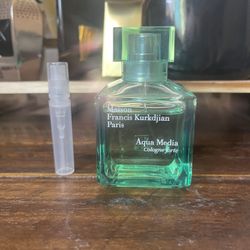 Mfk Aqua Media 3 ml Sample Decant 