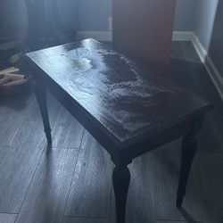 Low Side Table With Internal Storage 