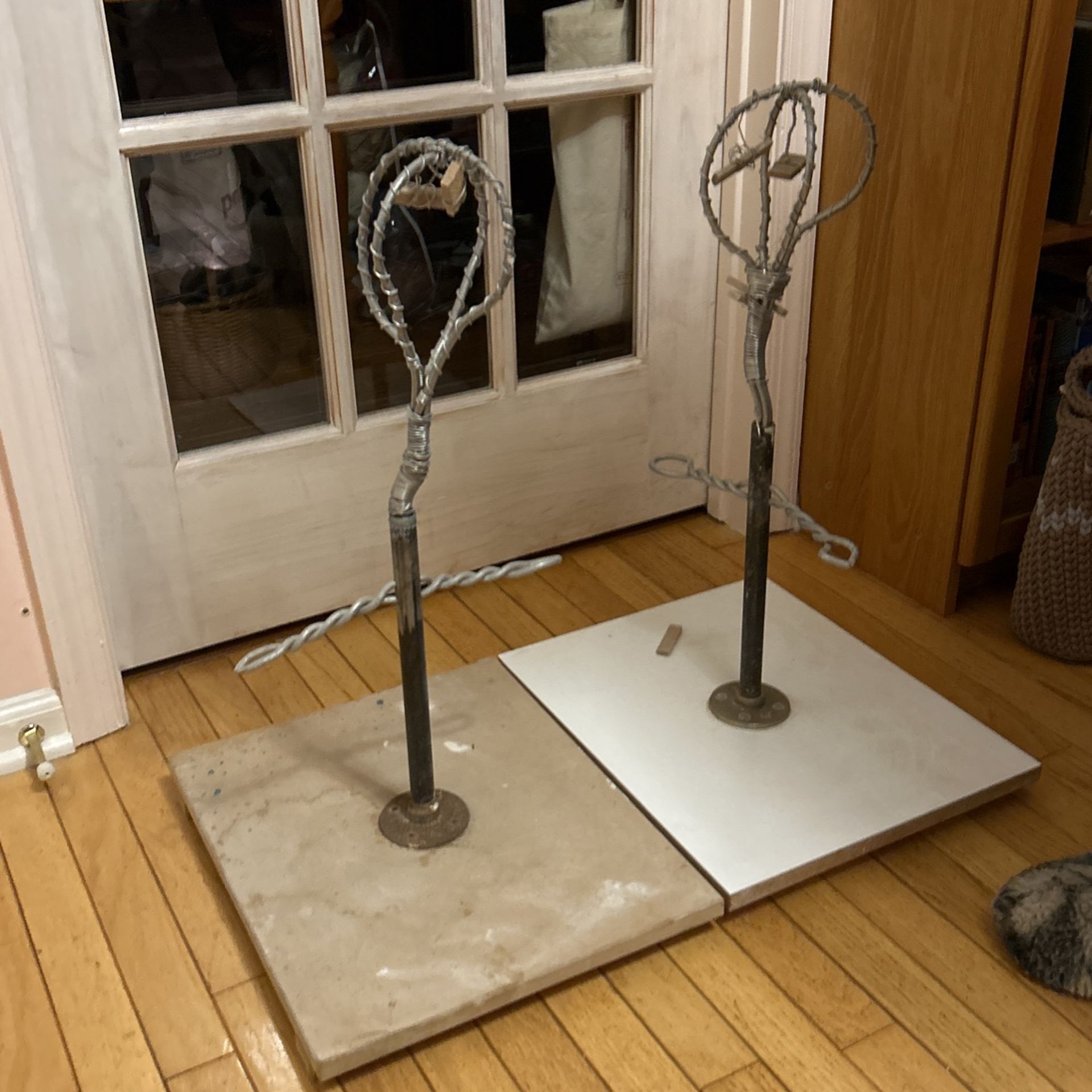 Sculpture Frame. Head, Shoulder And Bust Armature.