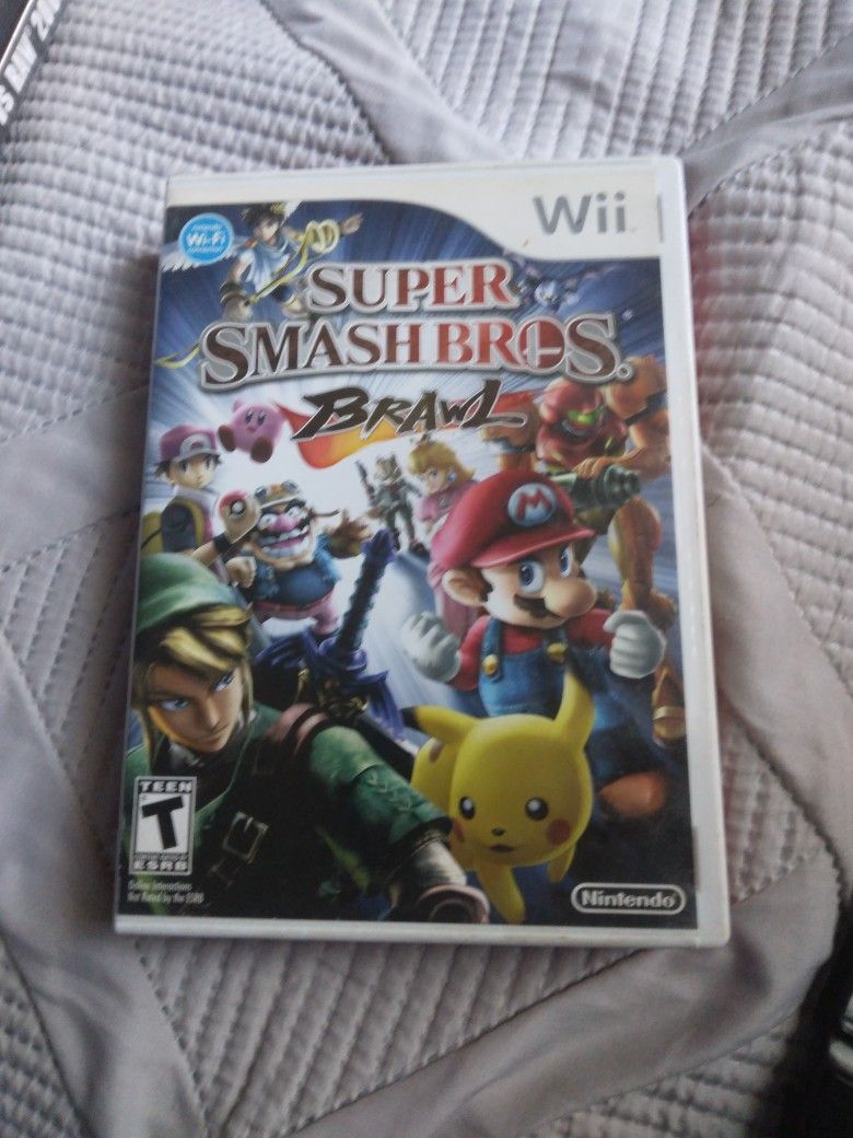 Wii Super Smash Bros Brawl