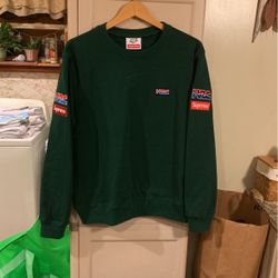 Authentic SUPREME FW19 X FOX RACING SWEATSHIRT 