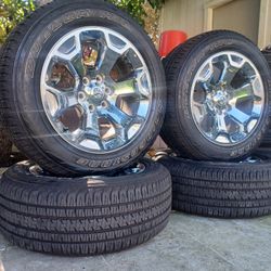 20" Oem Wheels And Tires 