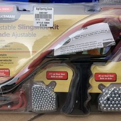 Marksman adjustable slingshot kit
