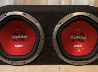 Sony Xplode Speaker Box