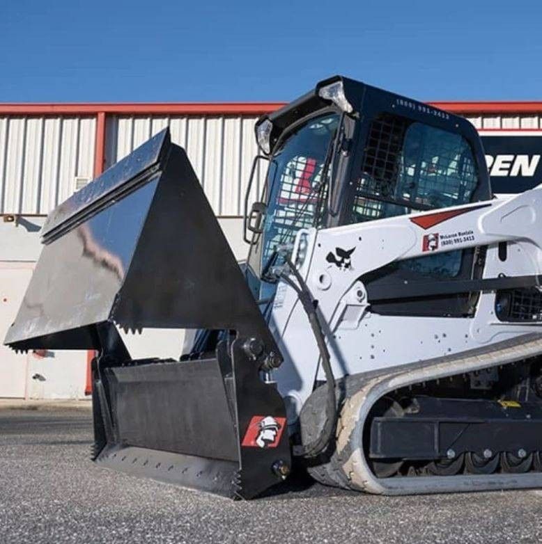 Skid Steer Bobcat 4 in 1 bucket Multi Purpose Dozer Blade/Bucket