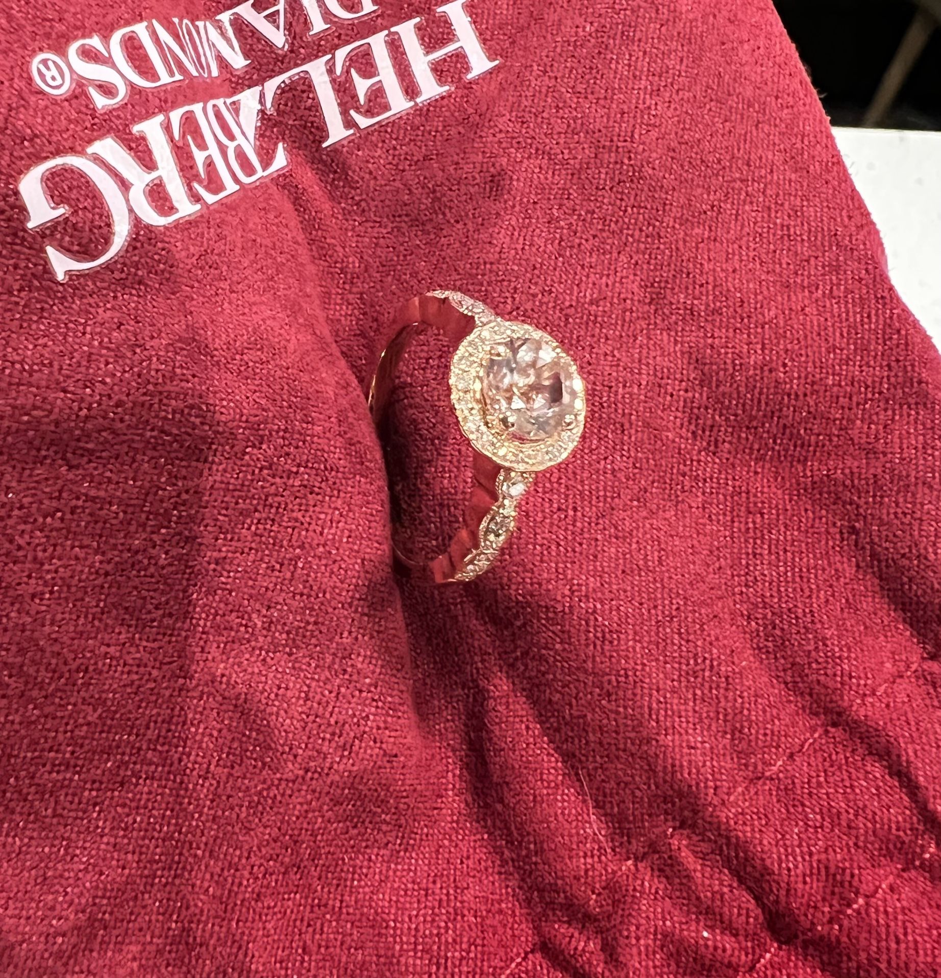 Engagement Ring, Rosé Gold