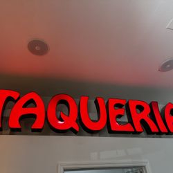 LED Channel Letter “Taqueria” Sign – High-Impact Restaurant Lighting