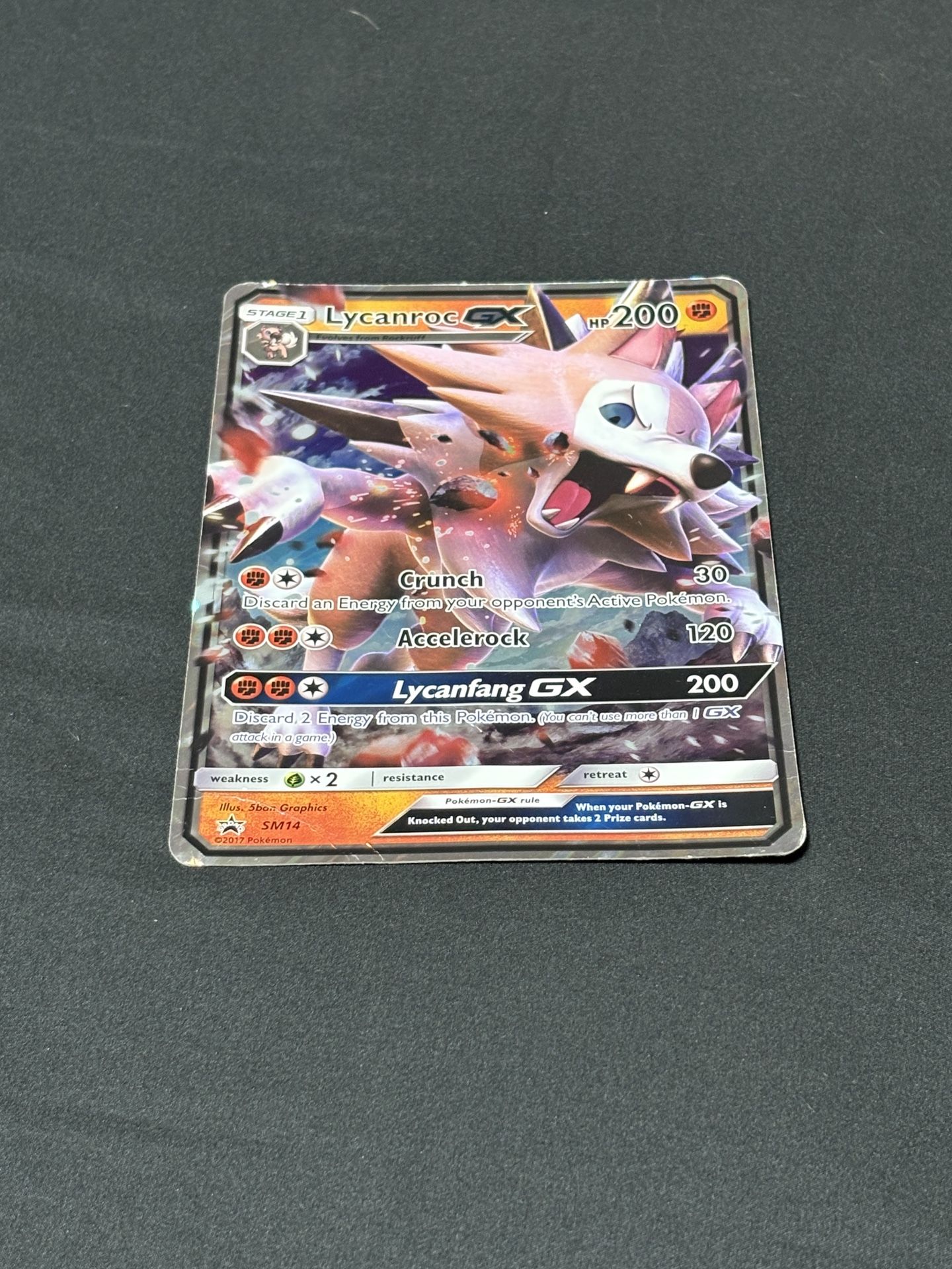 🔥Lycanroc Gx JUMBO Card🔥