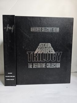 Star Wars Trilogy Widescreen Collector's Edition Laser Disc Set Fox Video Lucas