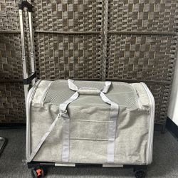 Pet Carrier On Wheels