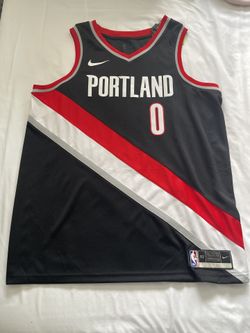 NBA Damian Lillard Portland Trailblazers Nike Jersey