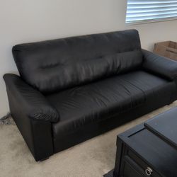 Leather Sofa (Ikea Knislinge)