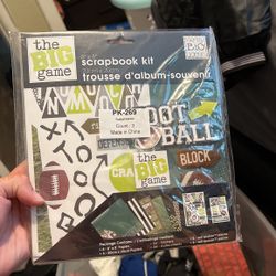 football Scrap Book Kit