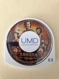 Sony PSP UMD Disc "Sahara" , Tested, Works