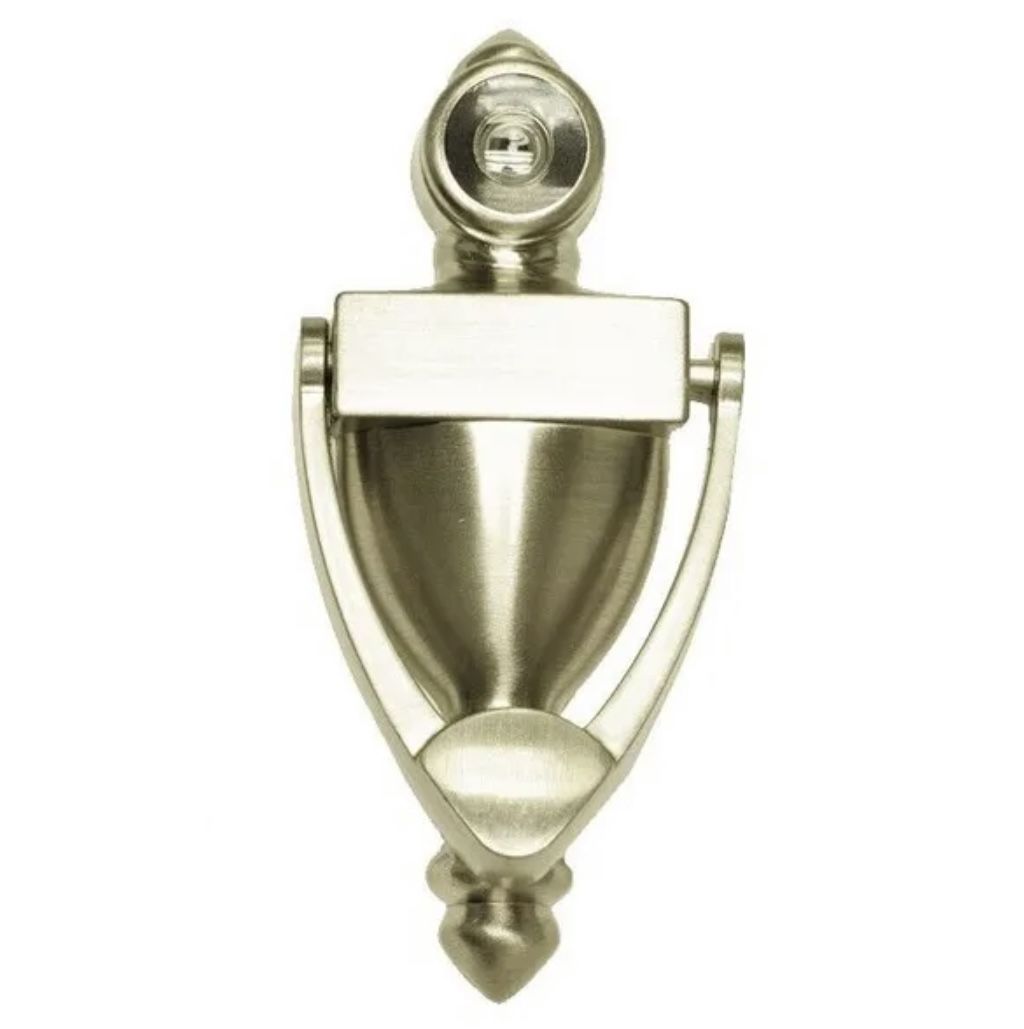 BETTER HOME 5 1/2_ DOOR KNOCKER 698DC Satin Nickel (Pack of 2)