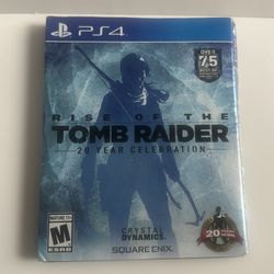 Rise of the Tomb Rider 20 year celebration : PlayStation 4