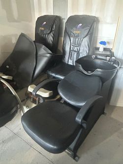 Pair of Fiori Pedicure Spa Chairs – Salon Equipment