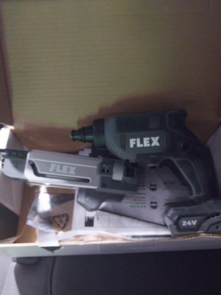 Flex 24 Volt Drywall/Decking Screwgunn