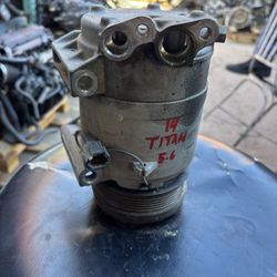2014 Nissan Titan 5.6 AC Compressor Parts
