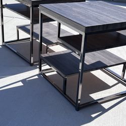 Modern End Tables Set Of Two