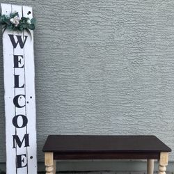 Farmhouse Wooden Bench