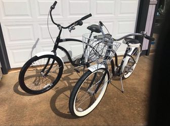 Bike Cruisers 2 Bikes his & hers
